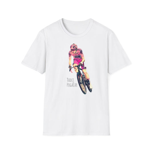Tadej Pogacar in pink jersey | cycling enthusiasts