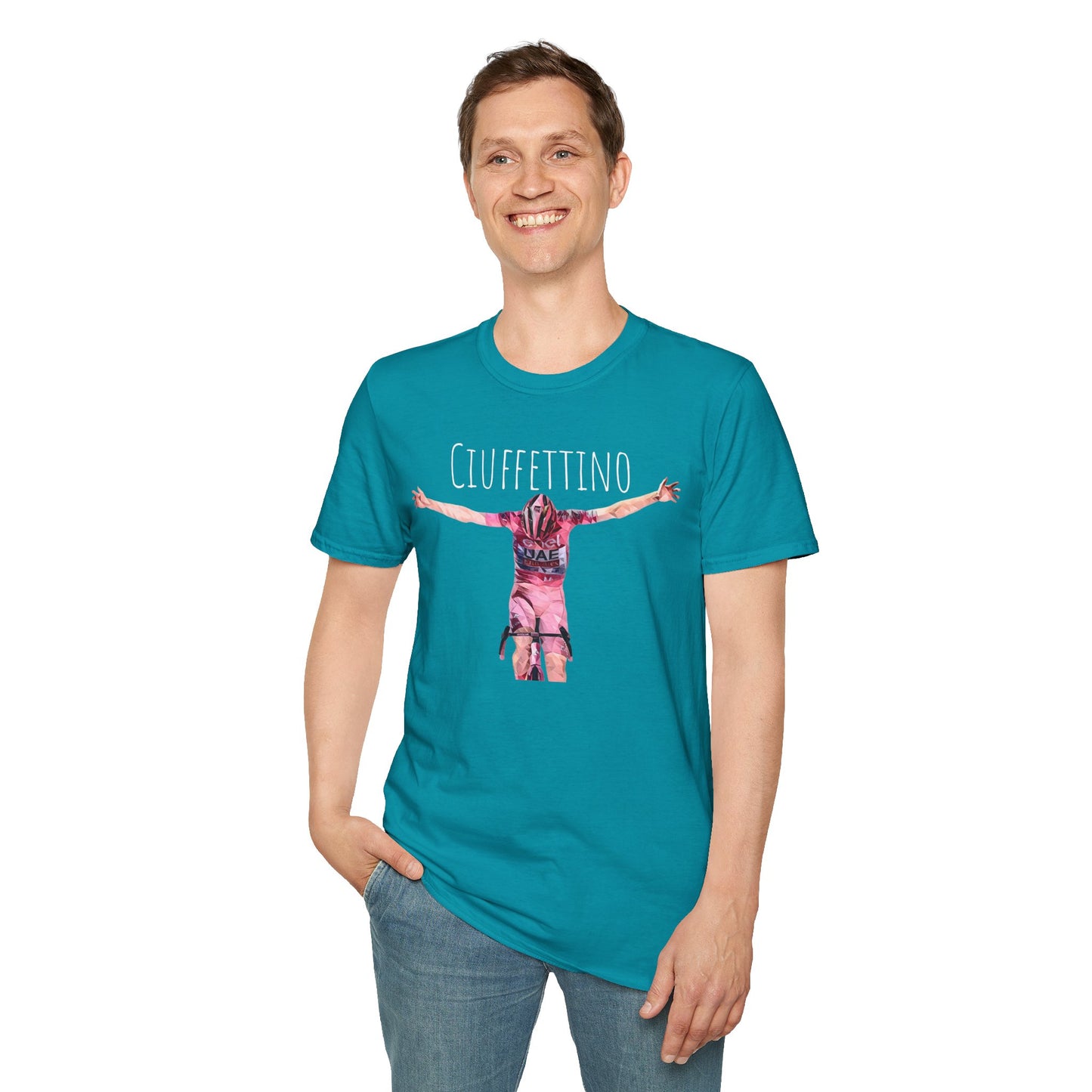 Ciuffettino T-shirt - Pogacar at the Giro d'Italia | Cycling T-shirt