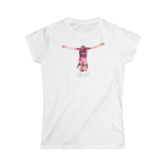 Cycling legend Tadej Pogacar at the Giro d'Italia - Woman midweight t-shirt