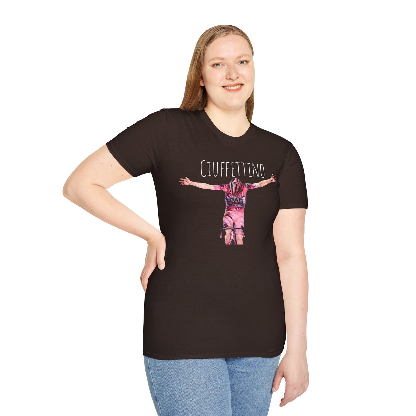Ciuffettino T-shirt - Pogacar at the Giro d'Italia | Cycling T-shirt